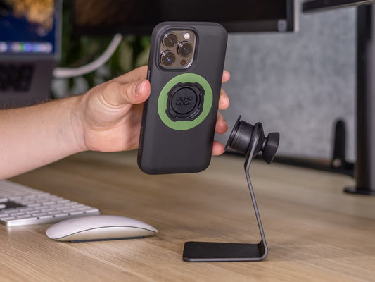 Quad lock desk mount
