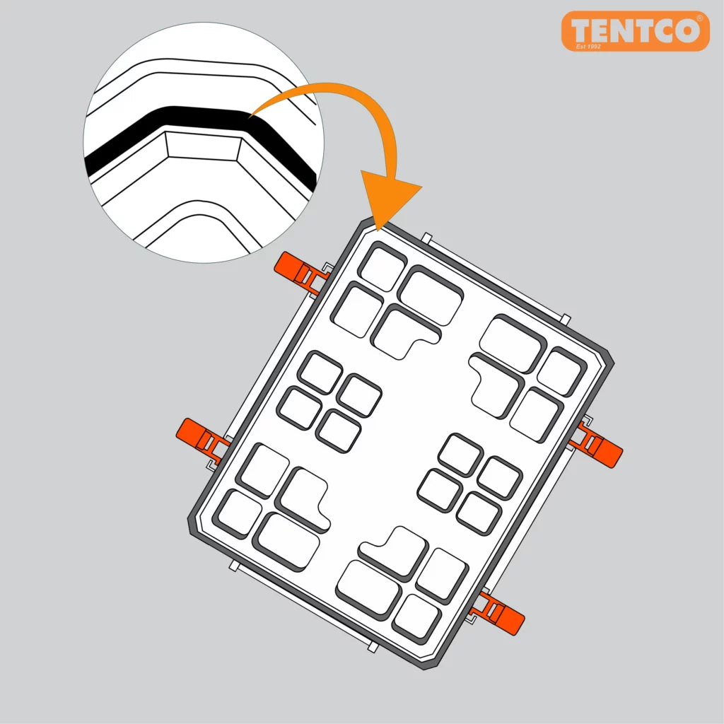 Tentco Box Foam Rubber Seal