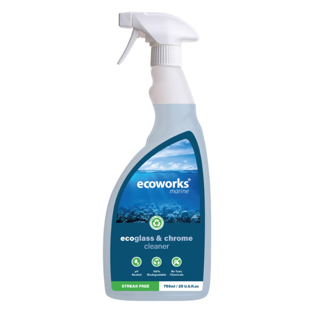 ِEcoWorks - Eco Glass & Chrome Gleaner 750ML