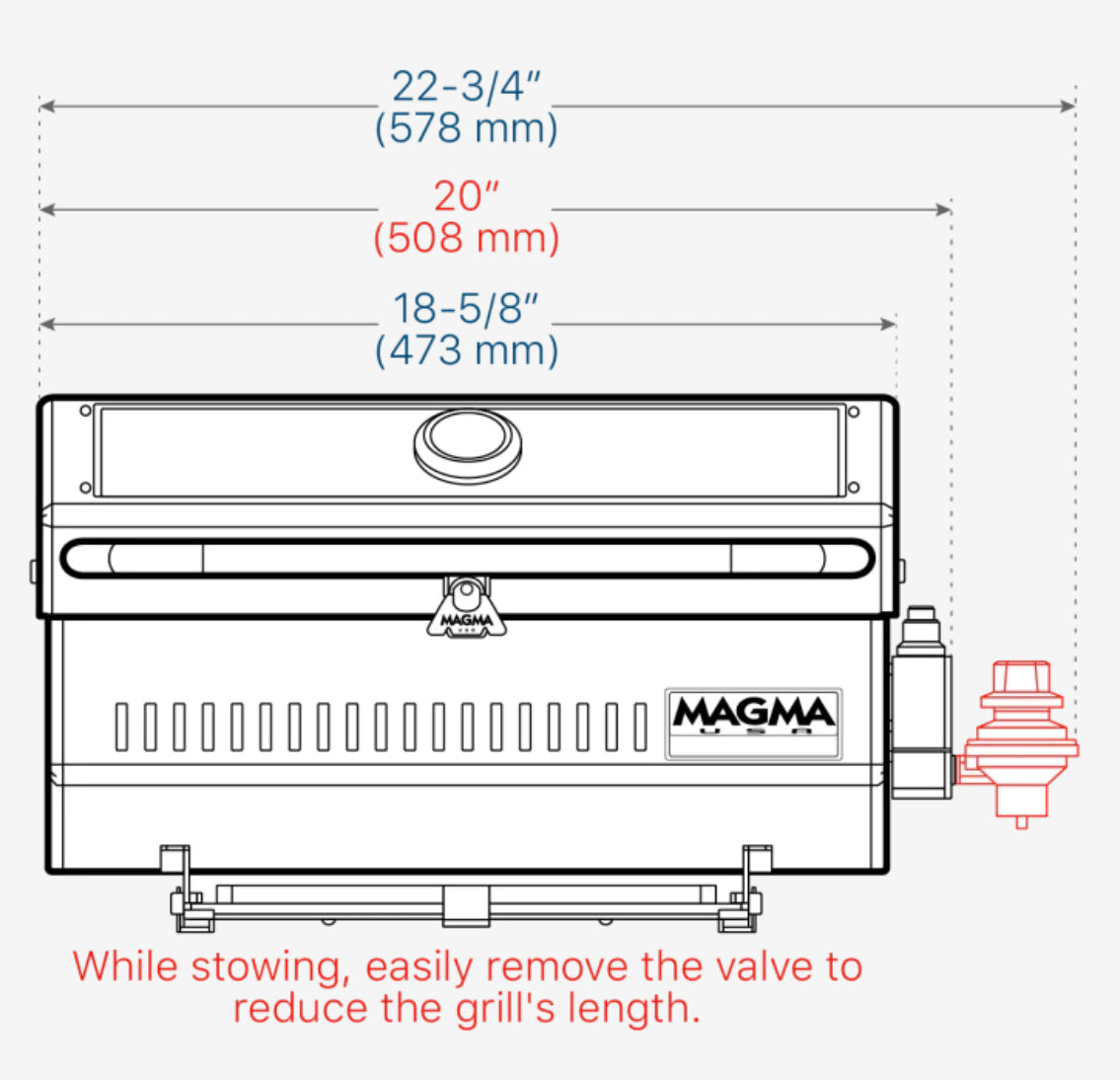 MAGMA NewPort infrared Grill ( FULL KIT )