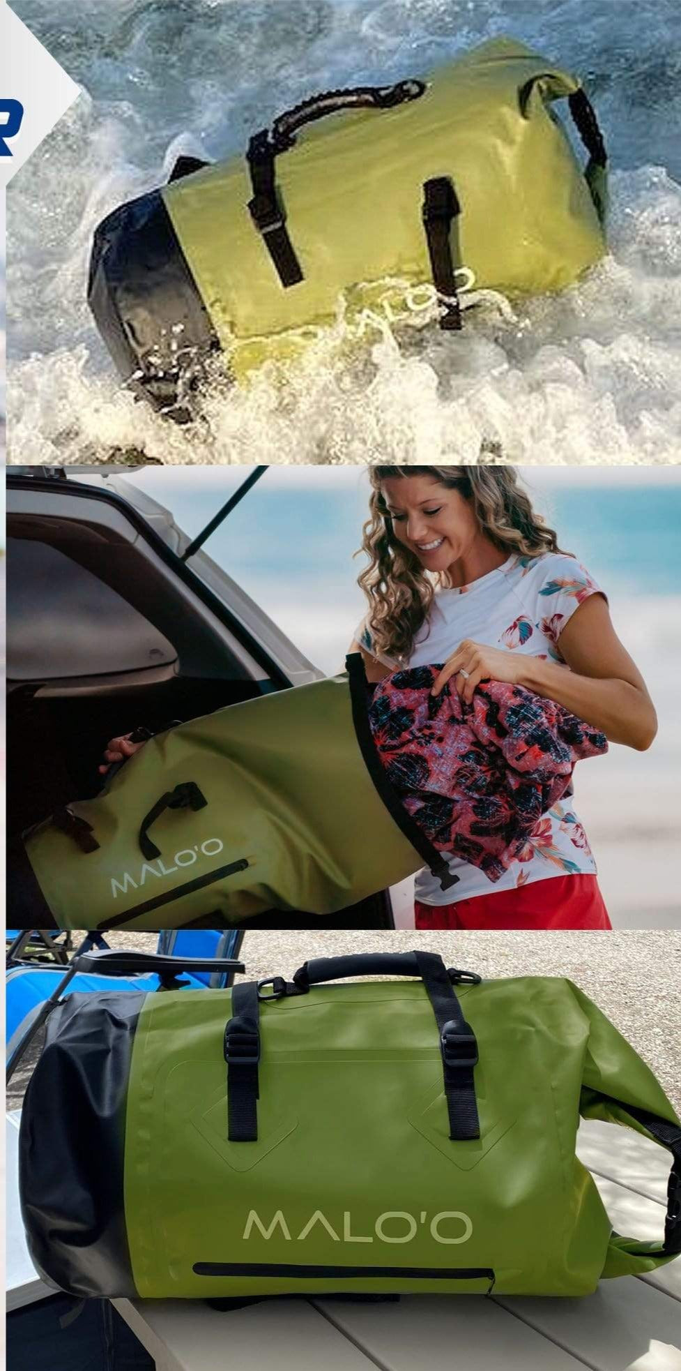 Malo'o - DryPack Fishing Backpack